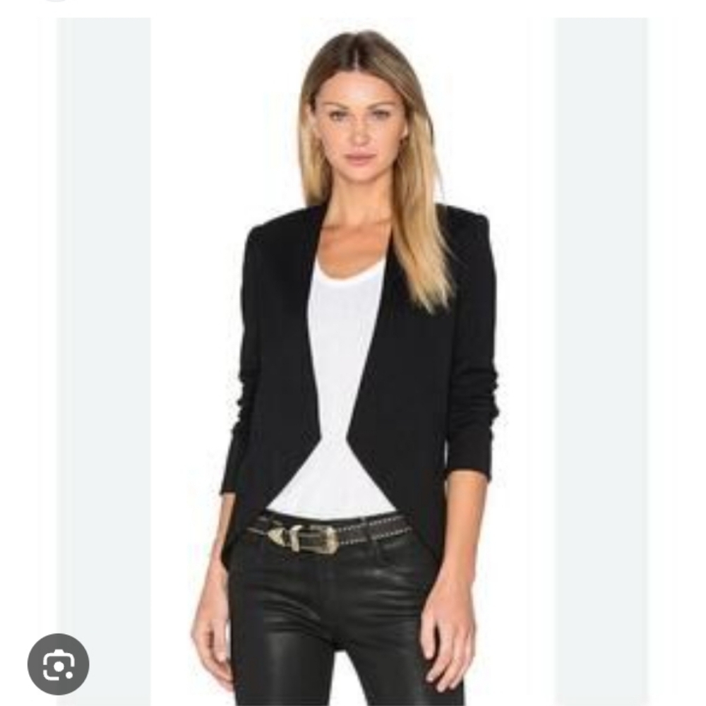 Black Label Women's Elegant Black Suit Jacket